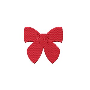 Bow machine embroidery pattern