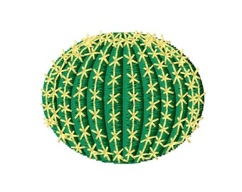 Cactus Machine Embroidery Design
