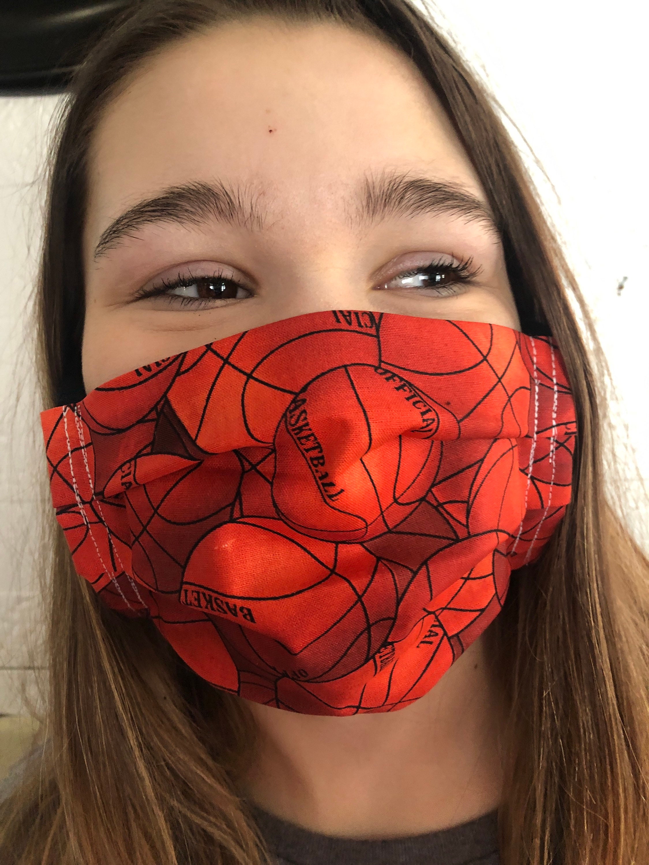 Basketball Face Mask Etsy