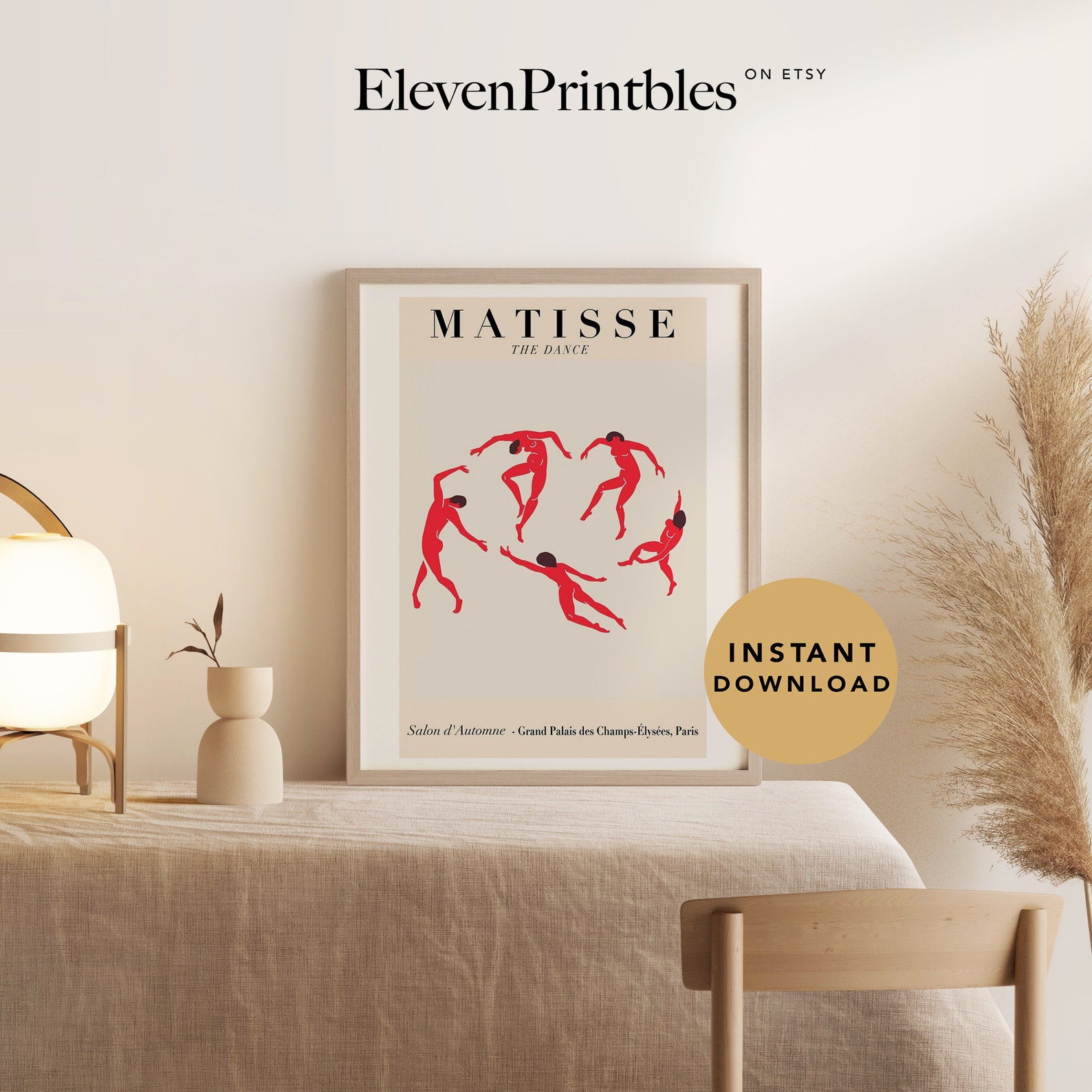 Matisse Print Digital Download The Dance Cutouts Poster Etsy