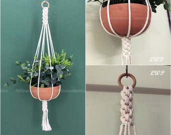 Large heavy plant hanger Macrame, Extra Long Macrame plant hangers, macrame hanging plant holder, pot hanger, ceiling hanging planter indoor