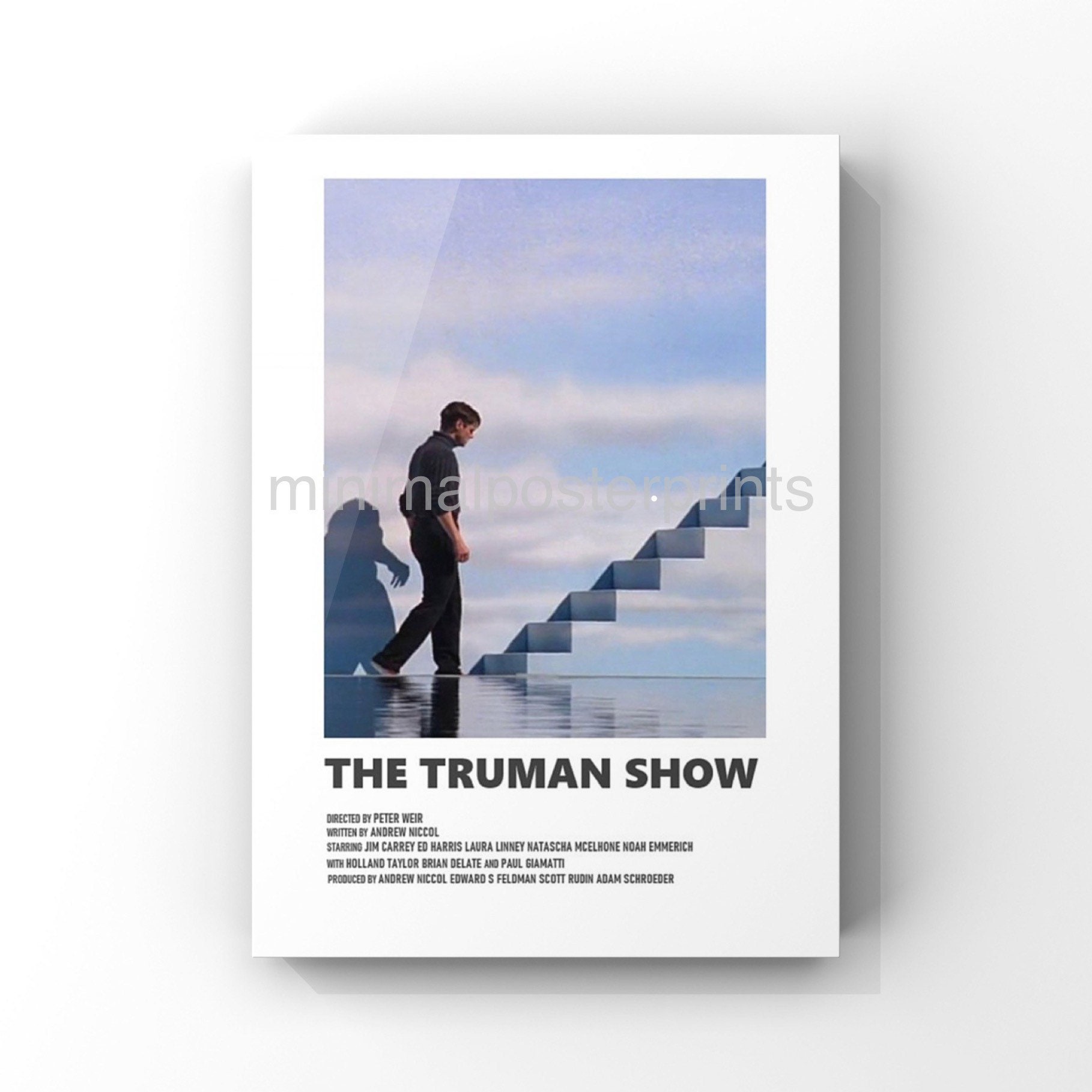 The Truman Show Minimal A6 Movie Poster - Etsy