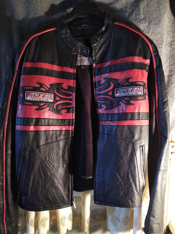 Desert Well "Speed Racing Club" Authentic Leather