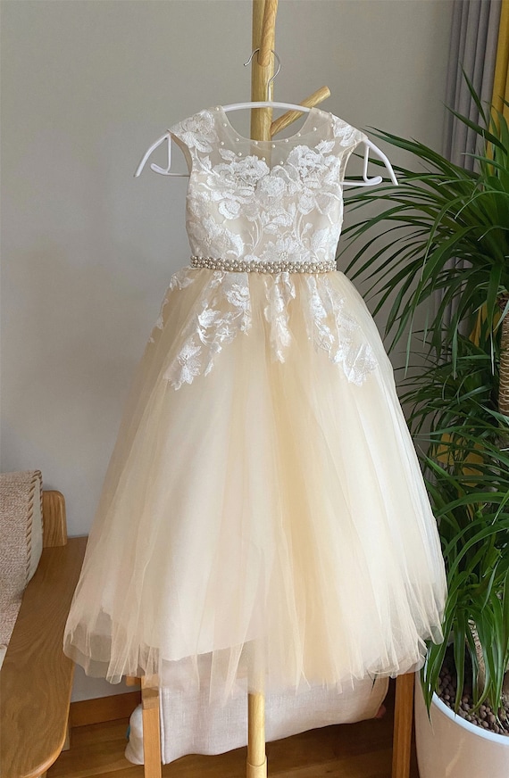 Cap top top dress for girl