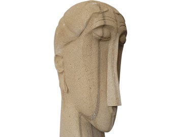 Modigliani Head Replica | Stone Sculpture | Home decoration Statue | Interior Design