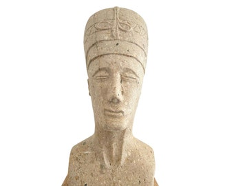 Egyptian Stone Sculpture | Nefertiti bust home decoration