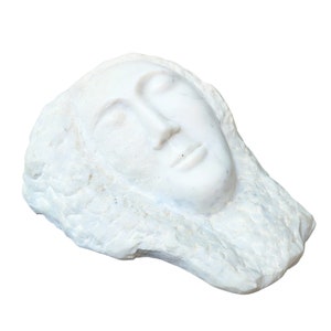 Constantin Brancusi Replica Sleep Carrara Marble Sculpture for interior image 6