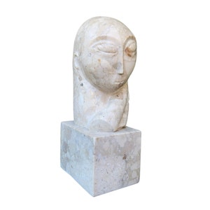 Constantin Brancusi Replica Mademoiselle Pogany Stone Sculpture Home Decoration Original Gift Ideas image 5