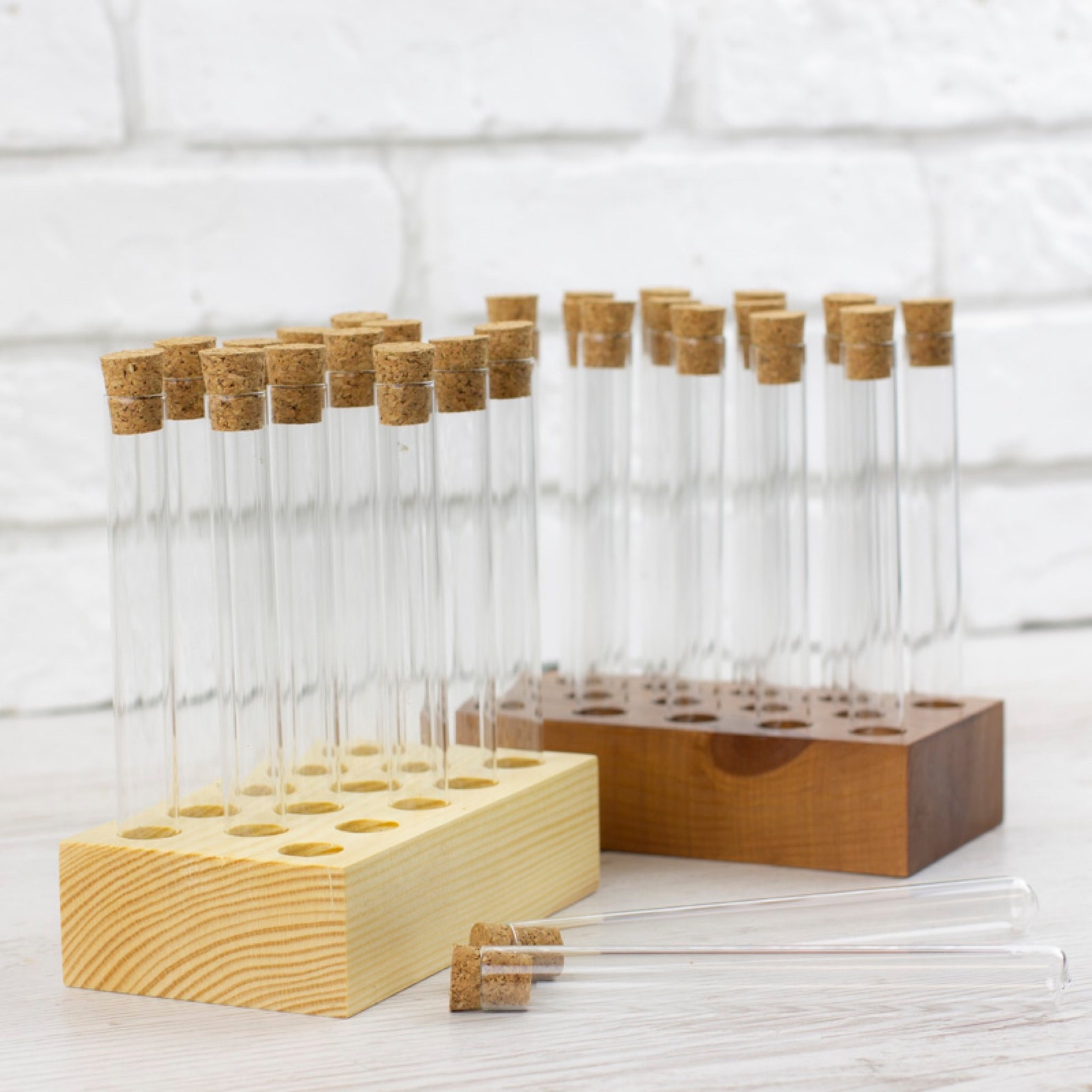 Test Tube Spice Rack 6/14/30 Tubes Spice Container Salt Etsy