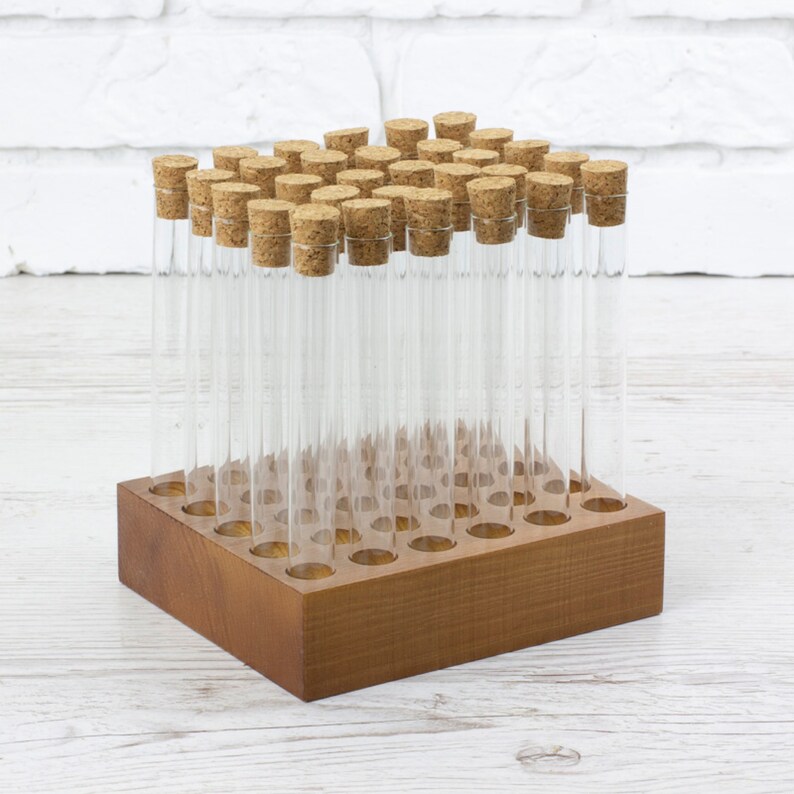 Test Tube Spice Rack 6/14/30 Tubes Spice Container Salt Etsy