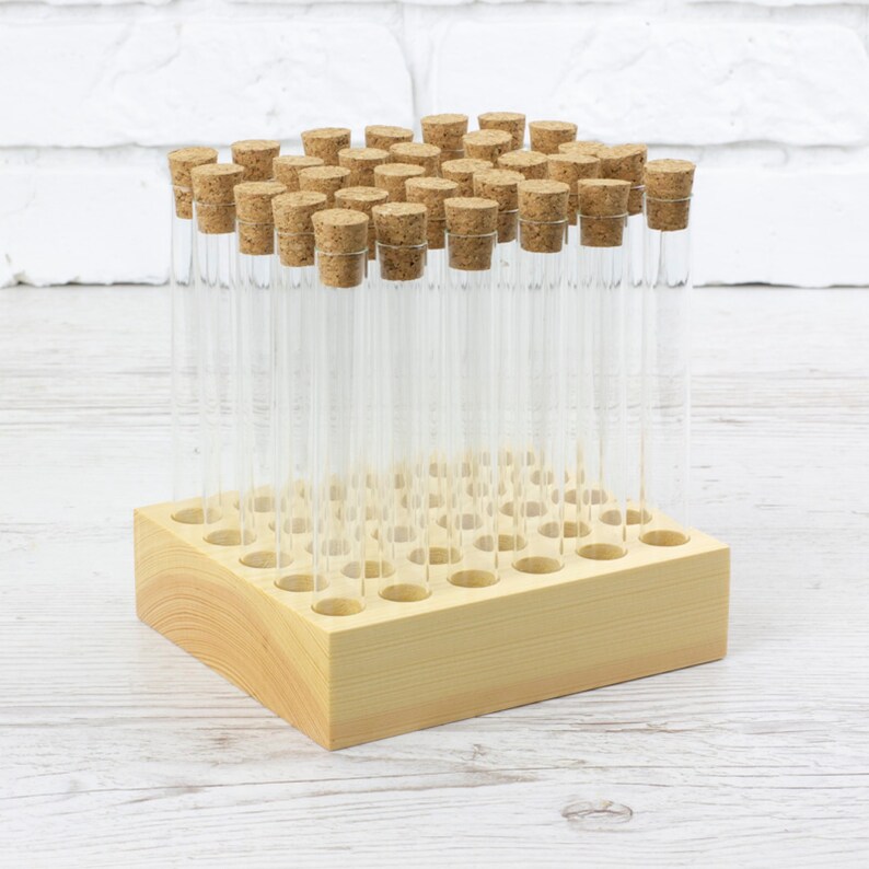 Test Tube Spice Rack 6/14/30 Tubes Spice Container Salt Etsy