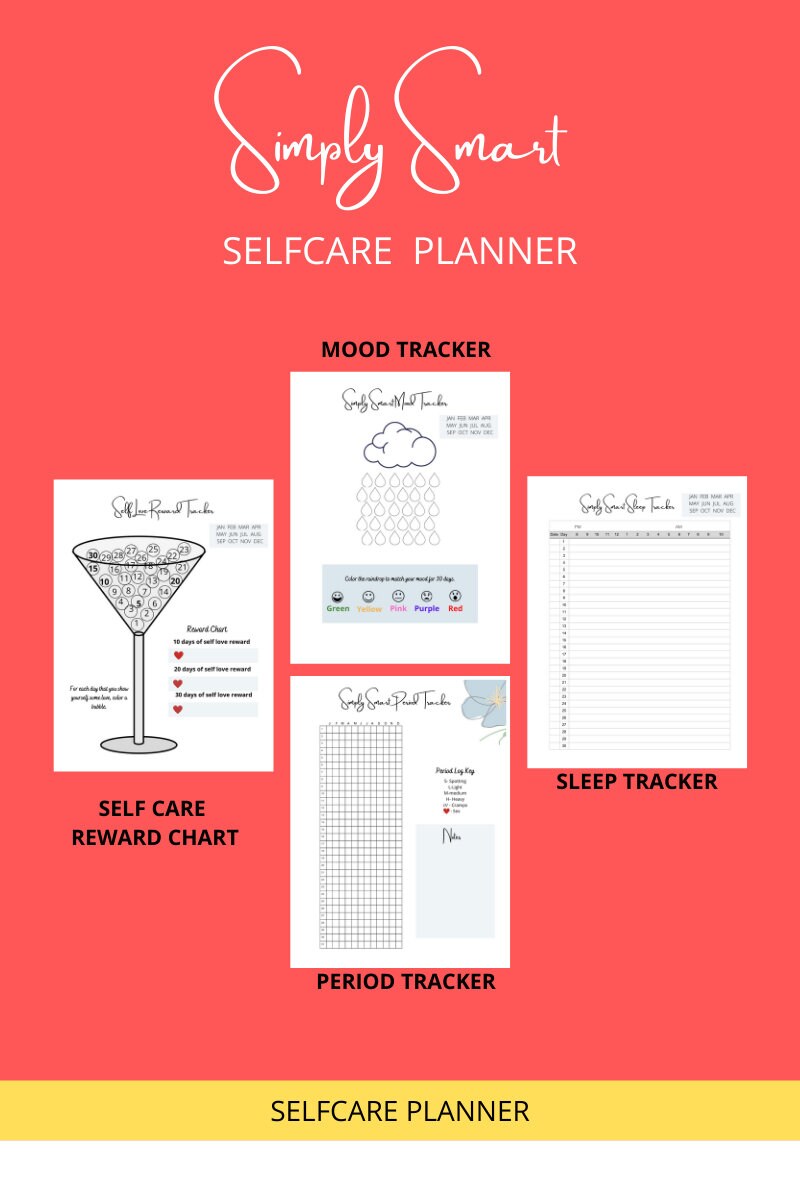 Simply Smart Self Care Planner - Etsy