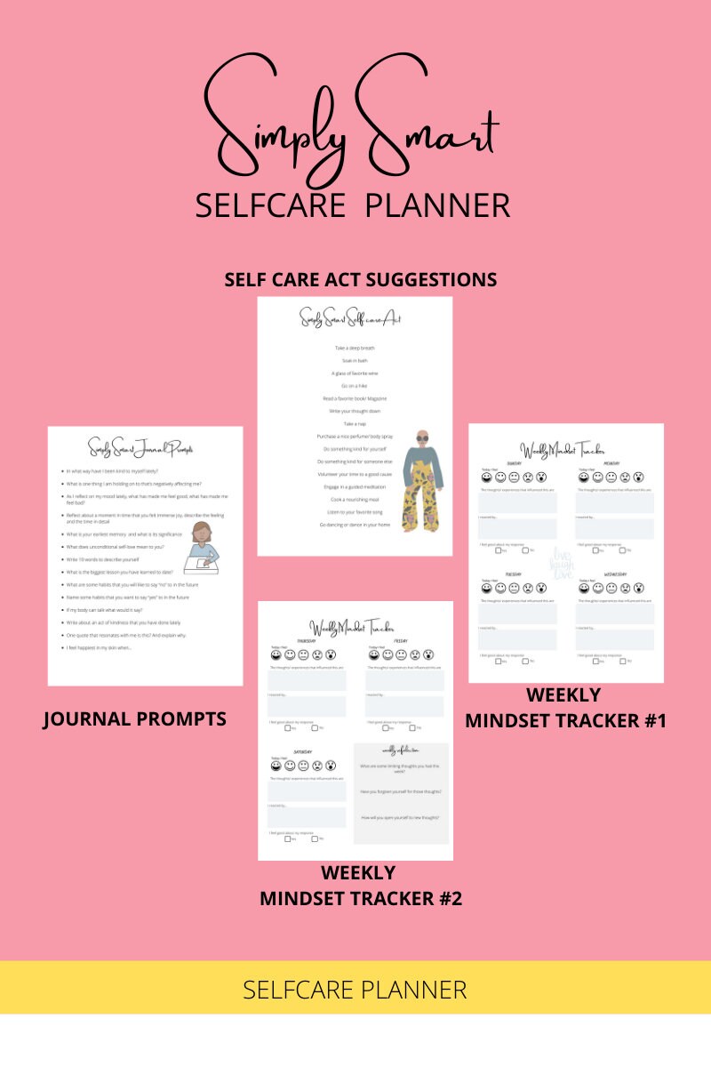 Simply Smart Self Care Planner - Etsy