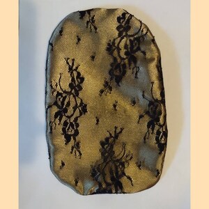 Intimate sexy lace  Ostomy apparel bag cover gold statin