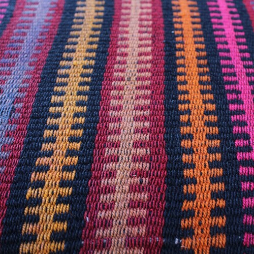 Vintage Carpet Ottoman Stool, Foot Rest, 1.2x1.2x1.4 Feet, Beech Wood shops Dtool, Aztec Rug Bench, Farmhouse Decor, Entry Bench, Bed Front Stool