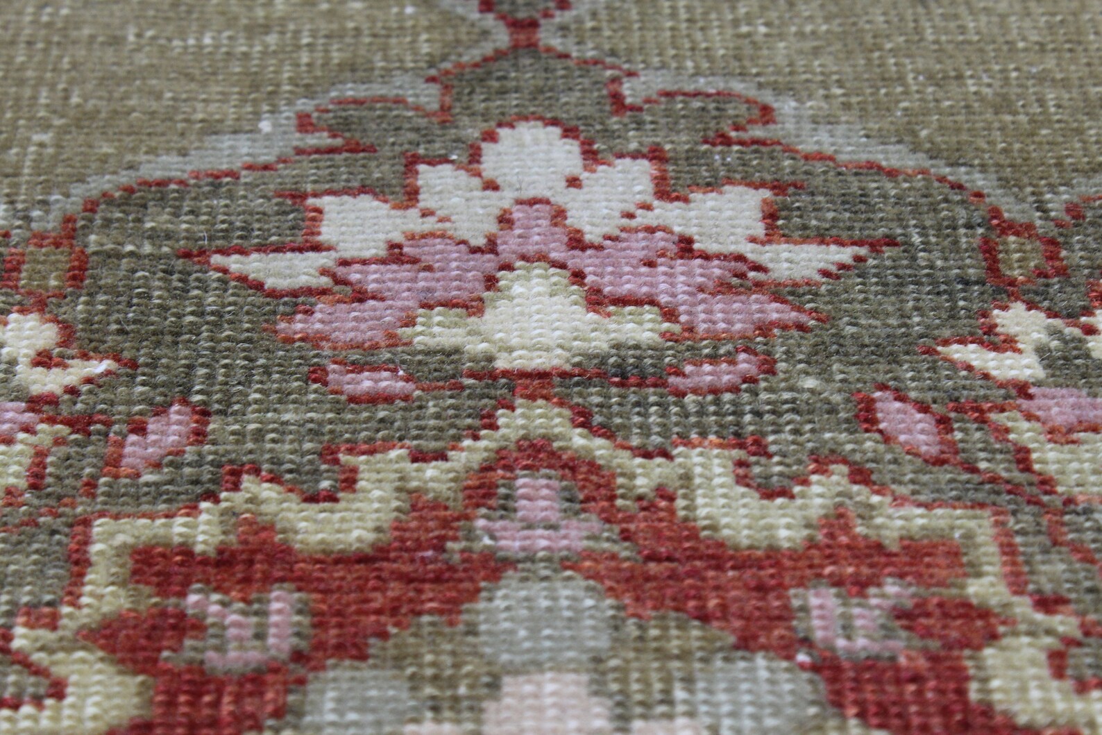 Vintage Teppich Läufer Teppich 25x5 Füße Grüner Läufer | Etsy