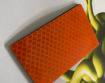 Reflective Patch • Badge • Biking Tactical Rescue • 3”x 2” / Orange - 1x Patch
