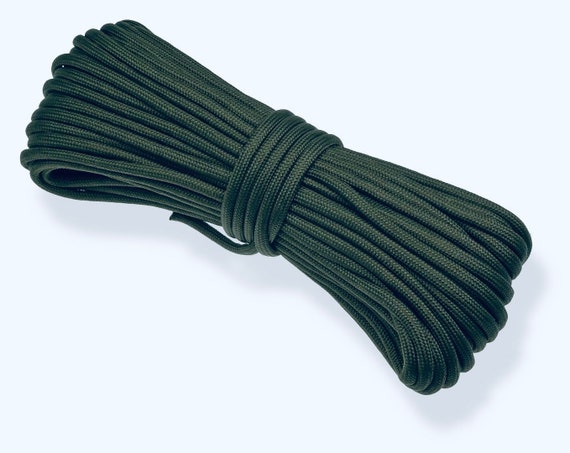 550 Paracord Parachute Cord Extra Strong 9 Stands USA Made 5 Feet Army  Green -  Canada