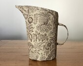 Floral Fabric Decorative Jug Vase