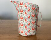 Floral Fabric Decorative Jug Vase