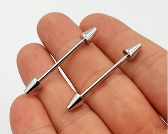 1 Stk.Hemdkragen Bar, Herren Hemd Kragen Pin, Nickel Kragen Pin, Herren Kragen, Hemd Zubehör, Mann Hochzeit Accessoire, Geschenke für Männer 43mm