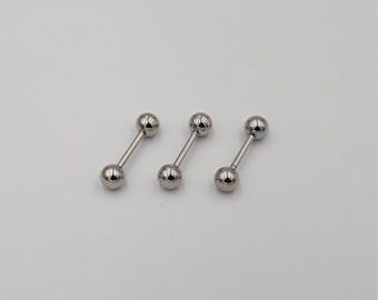 2 stuks Zilveren kraagspeld, kraag, kraagclips, herenkraag, bar, shirtaccessoires, bruiloftsaccessoire heren, cadeaus voor mannen, 43 mm