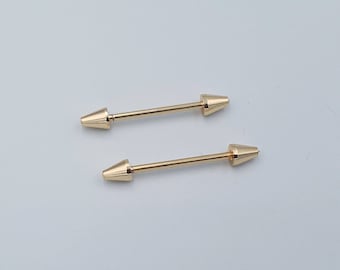 1 st. Goudkleurige kraagspeld, 43 mm kraag, clips overhemdkraag, halsband heren, overhemdaccessoires, bruiloftaccessoire, cadeaus voor mannen