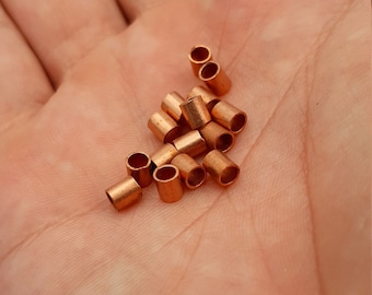 100 pcs.Raw Copper Tubes, Tube 4x5 mm