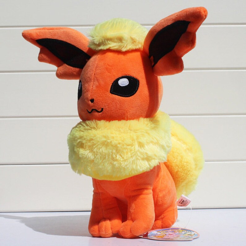 12 Inches Tall Big Size Pokemon Eevee Evolution Plush Toy | Etsy
