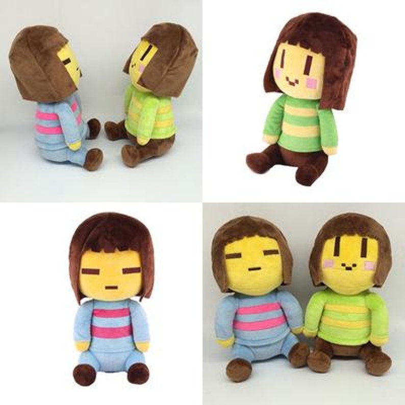 Frisk Chara Undertale Plush Soft Stuffed Animal Doll Toy Kids | Etsy