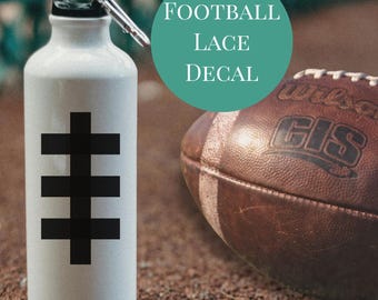 Football sticker for football theme birthday party DIY decor idea for football team banquet centerpiece football decal for mason jar gift