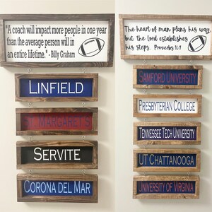 Coach Wood Sign Christian Coach Sign Gift for Him Coach Gift Multiple ...