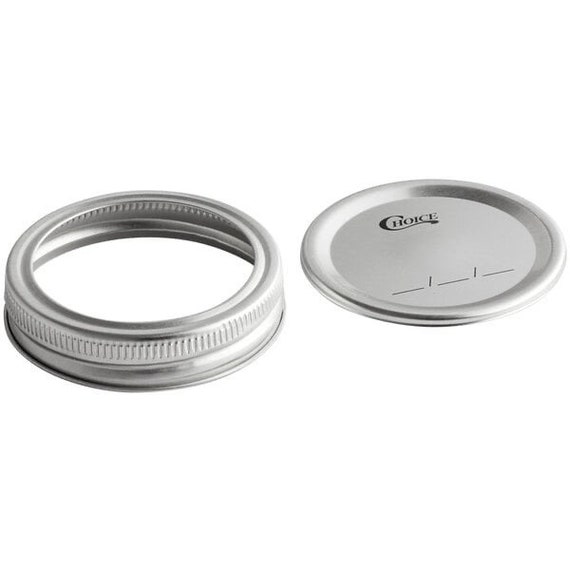 Canning lid for mason jar lid set regular mouth lid and ring for jar brand new set of 12 mason jar for canning supplies