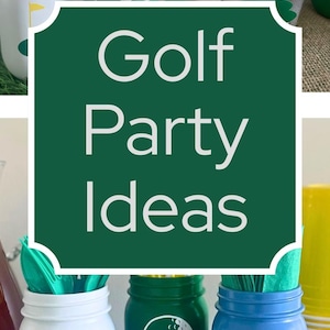 40th birthday golf decor