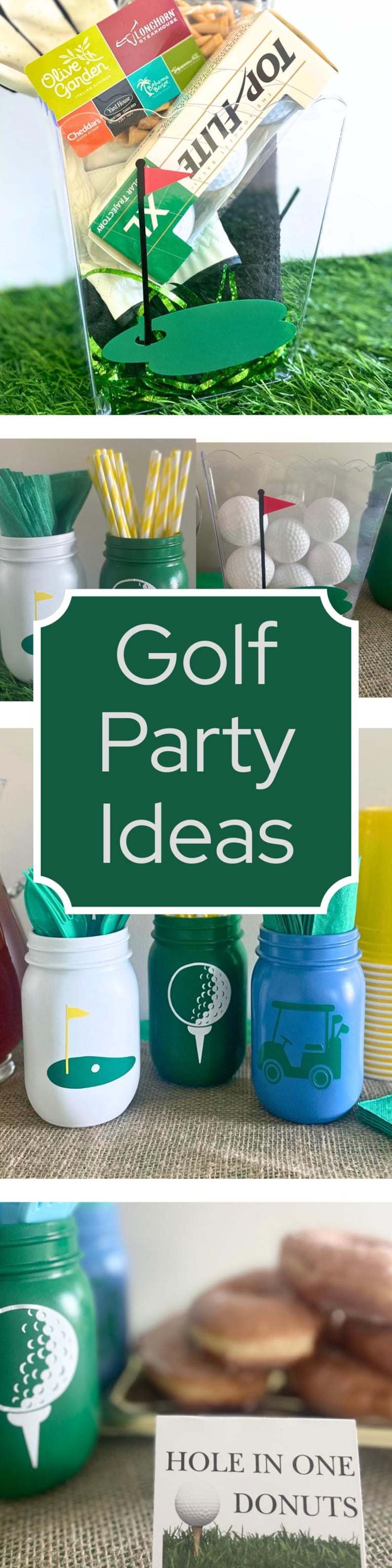 40th birthday golf decor