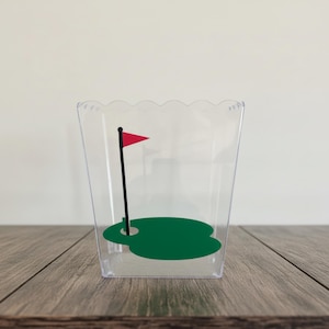 Golf team gift basket for golfer senior gift personalized golf gift for golf banquet coach gift card holder Father’s Day golf present image 3