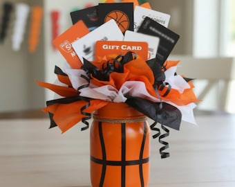 Basketball coach gift card holder end of season basketball gift for coach under 15 gift card for high school senior for college graduation