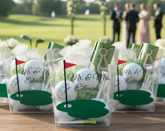 Golf wedding favor basket for golf theme wedding idea unique wedding guest idea for golf wedding shower favor groomsmen bachelor party gift