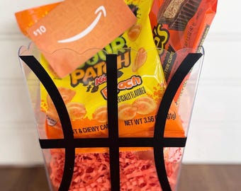 Gift for basketball team gift basket for sport banquet gift for basketball coach personalized gift basket holiday present for sport lover