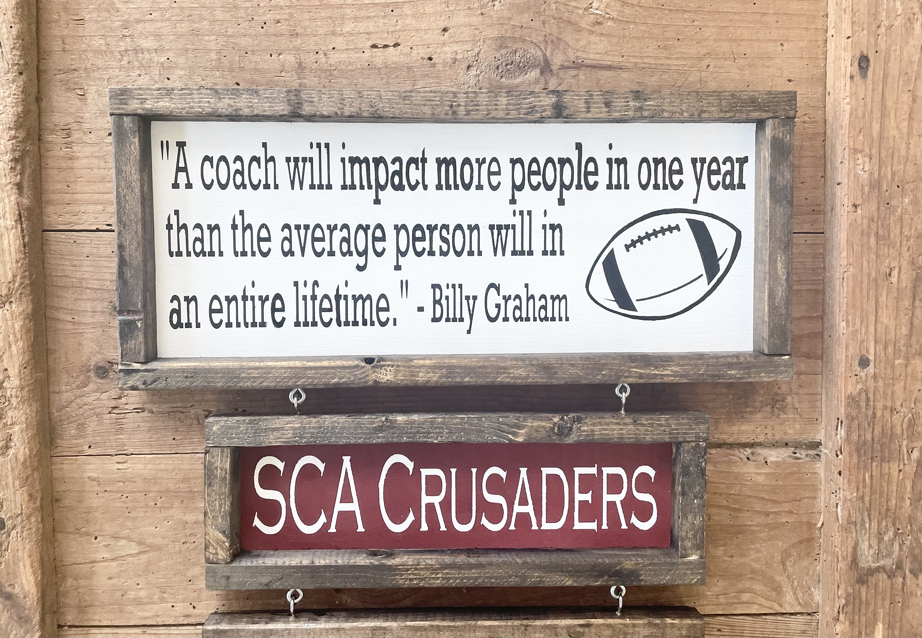 Quote Coach Sign Multiple Team Sign Coach Personalized Sign Team Gift ...