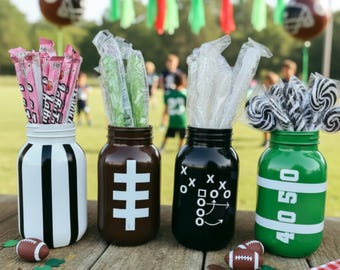 Birthday party idea for boy sport theme birthday first down party supplies 1st birthday decor sport party table decor for first year down