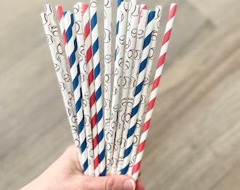 Baseball straw party supplies sport theme birthday party decor for big game disposable straw for baseball party for crowd sport decor