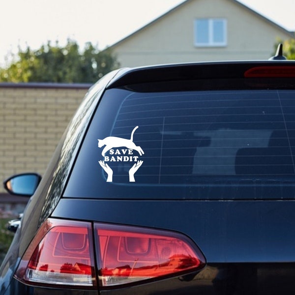 The Office - Save Bandit - Car Decal - Multi Color