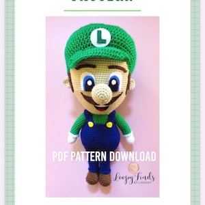 Luigi Amigurumi Häkelanleitung
