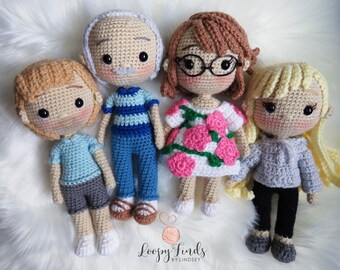 custom crochet dolls