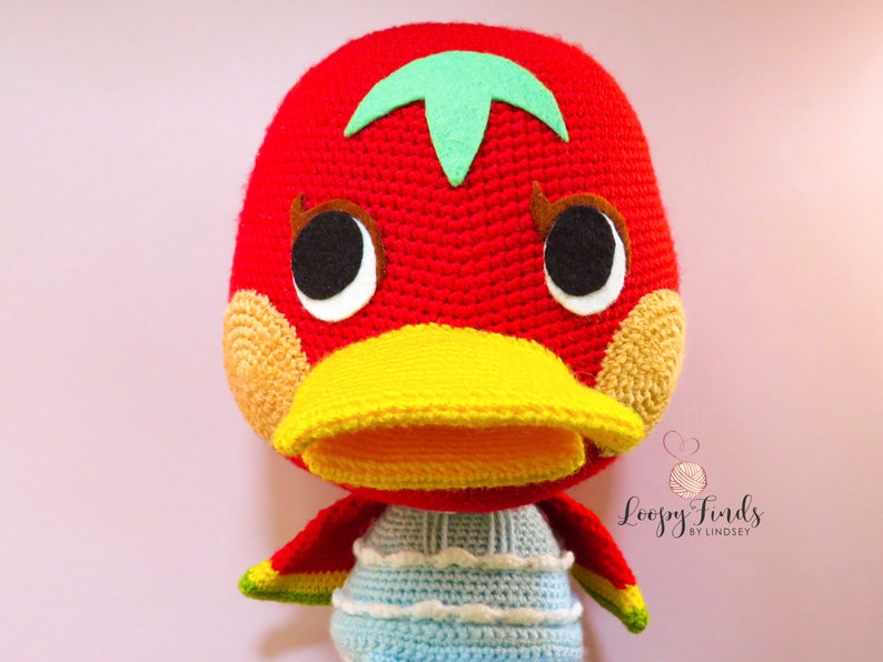 Ketchup Animal Crossing Stuffed Toy Amigurumi Etsy
