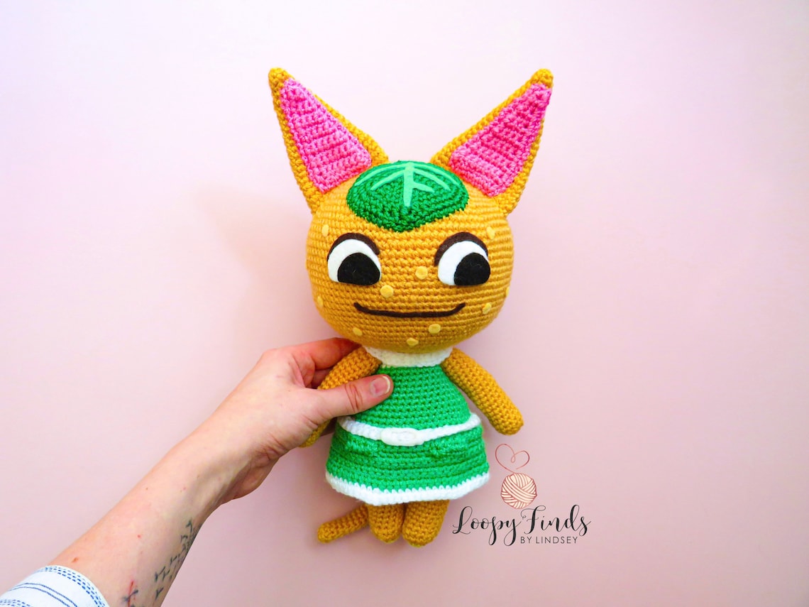 Tangy Animal Crossing Stuffed Toy Amigurumi Etsy
