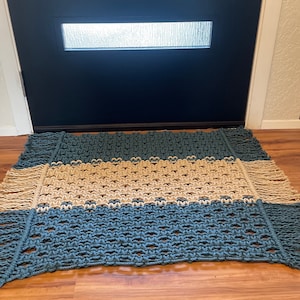 Macrame Accent Rug