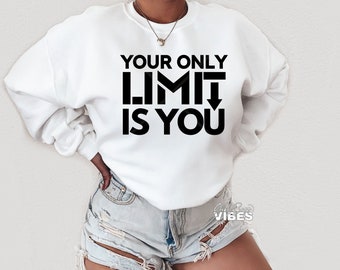 Your Only Limit Is You SVG, Hustle svg, Entrepreneur svg, Business svg, png, dxf, cut file