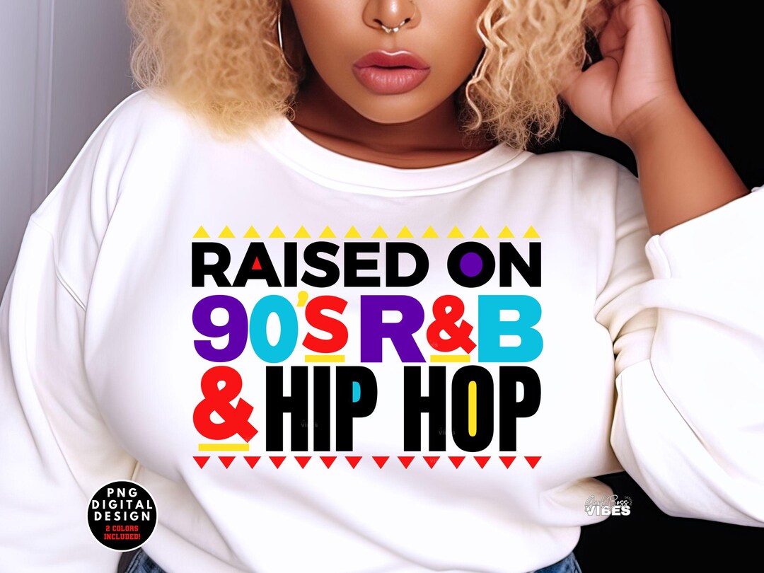 90s R&B and Hip Hop PNG File: Sublimation Design (digital Download) - Etsy
